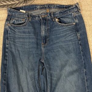 American Apparel mid Rise baggy Denim Jeans